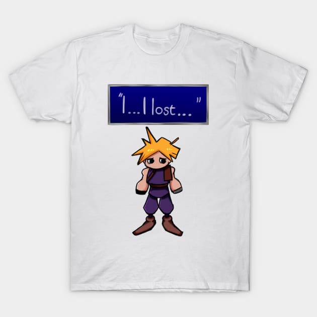 Sad Cloud T-Shirt by Chromedome